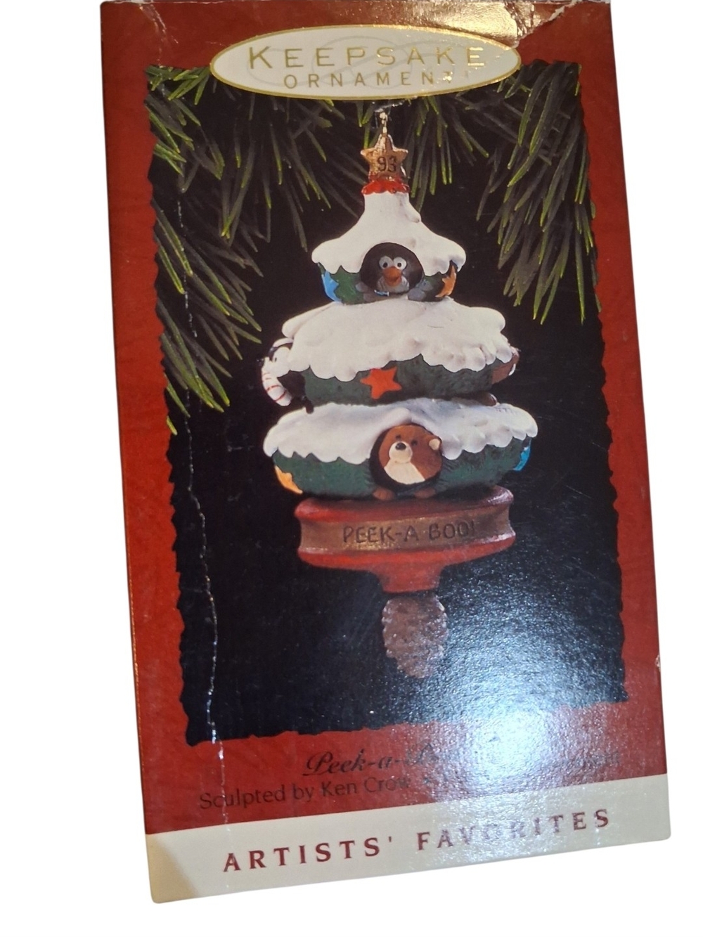 Hallmark Keepsake Ornament Peek-a-Boo